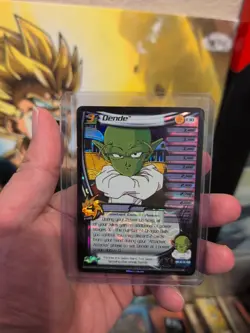 Dende HOLO FOIL Rare LIMITED 130 DBZ TCG Card LV3 Dragon Ball Z Score CCG - Image 1