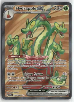 Hydrapple ex 156/142 Stellar Crown Pokemon English Card (LP) - Image 1