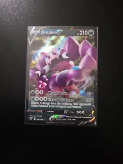 Pokemon TCG Drapion v Vivid Voltage Holo Ultra Rare Card 106/185 - Image 1