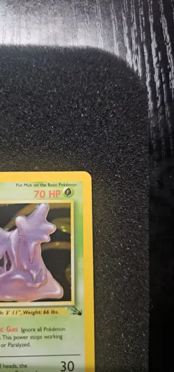 Pokemon Muk TCG Fossil Holo Rare Card 13/62 Near Mint Condition - Image 4