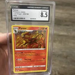 Pyroar Holo Rare Pokemon 2022 Lost Origin Card 029/196 - Image 1