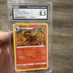 Pyroar Holo Rare Pokemon 2022 Lost Origin Card 029/196 - Image 4