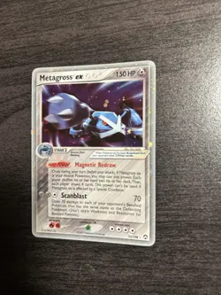 Pokemon TCG Metagross EX Power Keepers Card Ultra Rare Holo Foil - very Minty - Image 2