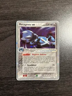 Pokemon TCG Metagross EX Power Keepers Card Ultra Rare Holo Foil - very Minty - Image 3