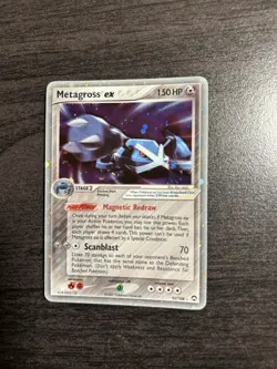 Pokemon TCG Metagross EX Power Keepers Card Ultra Rare Holo Foil - very Minty - Image 4