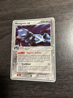 Pokemon TCG Metagross EX Power Keepers Card Ultra Rare Holo Foil - very Minty - Image 5