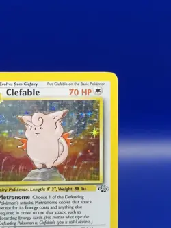 Clefable 1/64 Jungle Set Holo Rare Pokemon Card WOTC Vintage Pokemon TCG 1999 NM - Image 5