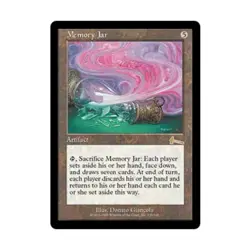 WOTC MtG Urza's Legacy Memory Jar (R) EX - Image 1