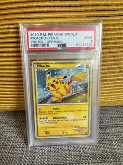 Pokemon Pikachu World Collection 2010 „Germany“ PSA 9 - Image 1