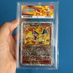 Pokemon Charizard Legendary Collection 2002 Reverse Holo Rare #3 ACE 3 GOOD - Image 3
