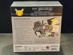 Pokemon Center 25th Celebrations ETB Sword & Shield TCG Sealed With Case! - Image 3