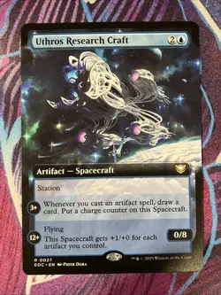 Uthros Research Craft (Extended Art) Commander: Edge of Eternities MTG - Image 1