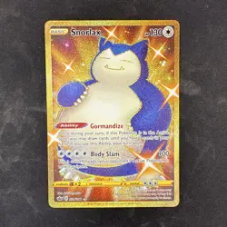 Pokemon TCG Snorlax Secret Rare Holo 224/198 SWSH06 Chilling Reign ENG - Image 2
