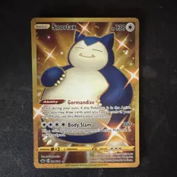 Pokemon TCG Snorlax Secret Rare Holo 224/198 SWSH06 Chilling Reign ENG - Image 3