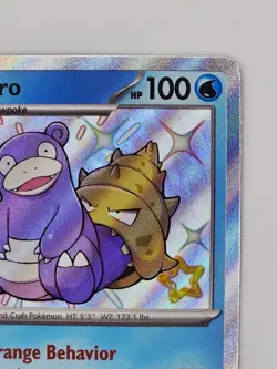Slowbro 117/091 Pokemon TCG Paldean Fates Shiny Holo NM - Image 4