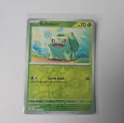 Bulbasaur 001/165 - Reverse Holo Scarlet & Violet 151 Pokemon TCG NM - Image 1
