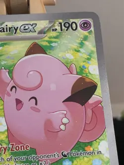 Pokemon TCG Lillie's Clefairy EX 184/159 Journey Together SIR - Image 3