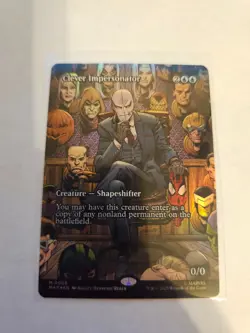 Clever Impersonator Borderless FOIL MTG Marvel Eternal-Legal Nm/M *ON HAND* - Image 1