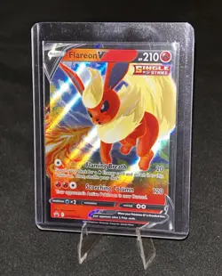 Flareon V SWSH149 Holo Promo Sword & Shield Promo Pokemon LP - Image 1