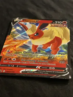 Flareon V SWSH149 Holo Promo Sword & Shield Promo Pokemon LP - Image 3