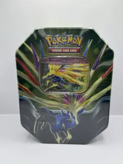 2025 Pokemon ex Azure Legends Tin - Xerneas ex - Factory Sealed - Image 1