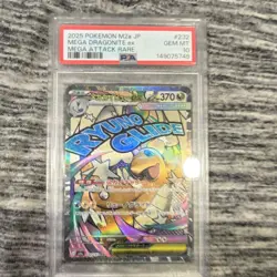 Pokemon TCG PSA 10 Mega Dragonite Ex 232/193 M2a Mega Attack Rare Holo JP - Image 1