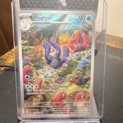 The Pokemon Company Wugtrio 224/091 SV: Paldean Fates Full Art Holo IR EN - Image 1