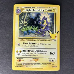 Pokemon Light Toxtricity Sword & Shield Black Star Promo #SWSH137 - Image 1