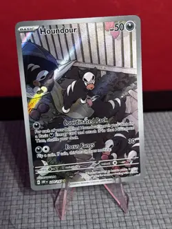 Houndour 204/197 OBF Obsidian Flames Illustration Rare NM Pokemon - Image 1