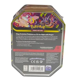 Pokemon TCG: Mega Moonlit Tin - Mega Gengar EX - 4 Booster Packs - 1 Foil Promo - Image 2