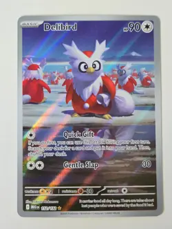 Pokemon Delibird 152/132 - Mega Evolution Illustration Rare - Image 1