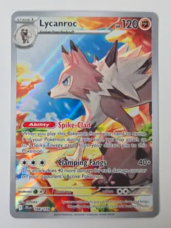 Pokemon Lycanroc 166/159 Illustration Rare - Journey Together - Image 1
