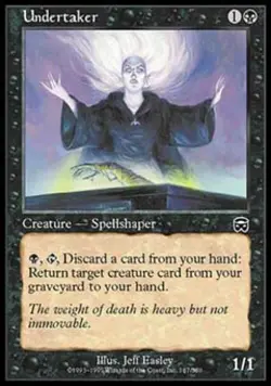 Undertaker - Medium Play MTG Mercadian Masques - Image 1
