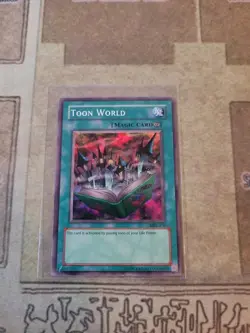YUGIOH TOON WORLD MRL-076 SUPER UNLIMITED ED LP/MP 1996 - Image 1