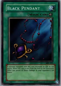 Black Pendant Super Rare Magic Ruler MRL-003 LP - Image 1