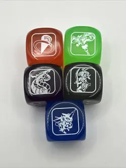Yu-Gi-Oh! BLC1 5 Dice Set - Battles of Legend Chapter 1 - Image 1