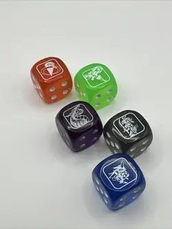 Yu-Gi-Oh! BLC1 5 Dice Set - Battles of Legend Chapter 1 - Image 2