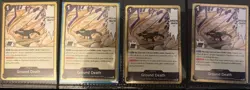 One Piece - Ground Death Foil OP14-096 Playset (x4) - The Azure Sea's Seven NM - Image 1
