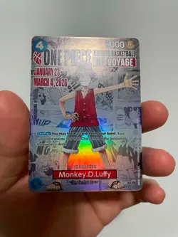 Monkey.D.Luffy (055) (College Basketball US Voyage) - One Piece Promotion P-055 - Image 1