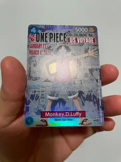 Monkey.D.Luffy (055) (College Basketball US Voyage) - One Piece Promotion P-055 - Image 2