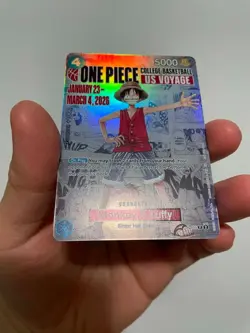 Monkey.D.Luffy (055) (College Basketball US Voyage) - One Piece Promotion P-055 - Image 3