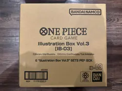 Bandai One Piece IB-03 Illustration Box Vol. 3 EN English SEALED CASE NEU & OVP - Image 2