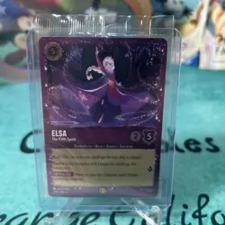 Elsa - The Fifth Spirit - Disney Lorcana Gift Box Promo Glitter - Sealed - Image 1
