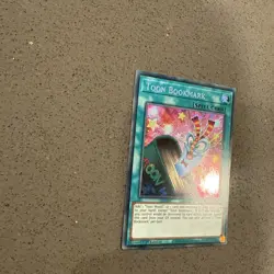 Yugioh Spell Card Toon Bookmark BLCR-EN067 1st Edition Secret Rare - Pack Fresh - Image 2