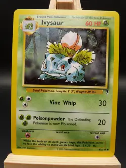 Pokemon Uncommon Card : Ivysaur 47/110 ( Legendary Collection Set) - Image 1