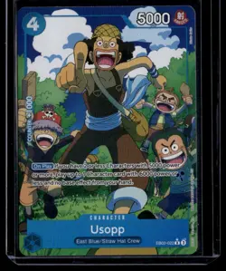 Usopp EB02-022 Alternate Art Anime 25th Collection One Piece Card English - Image 1