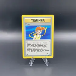 Misty 102/132 Gym Heroes Unlimited Non-Holo Rare WOTC Pokemon TCG Card 2000 - Image 1