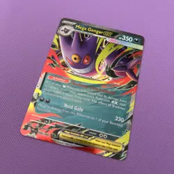 Mega Gengar ex 056/094 - Phantasmal Flames - Double Rare Holo Pokemon Card - NM - Image 2