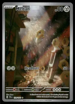 Pokemon Cards Meltan 179/162 Temporal Forces Illustration Rare NM *2 - Image 1