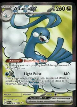 Pokemon Cards Altaria ex 232/182 Paradox Rift Ultra Rare NM - Image 1